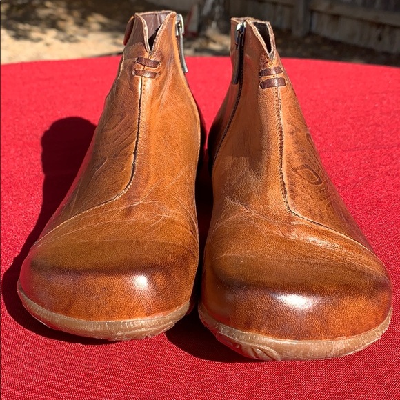 Jafa 156 Camel Booties Size 37 - Picture 6 of 10